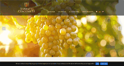 Desktop Screenshot of cantinetoniatti.com